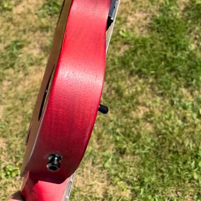 Gibson Les Paul Junior LPJ EMG upgrade gloss headstock upgrade left handed lefty image 5