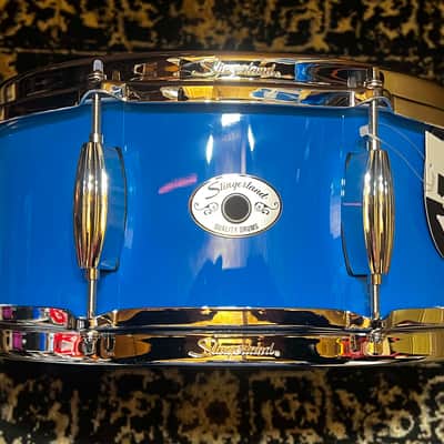 Slingerland 5.5" x 14" Studio King Snare Drum - Lunar Blue Lacquer image 1