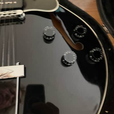 Gibson ES-135 Wolfetone P90s 2002 - Ebony image 8
