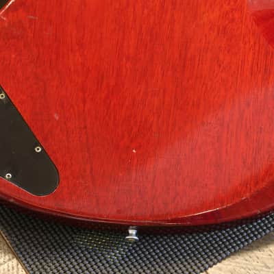 Vintage! 1962 Gibson EB-0 w/ OG Bakelite PUP Electric Bass Cherry Red + HSC image 15
