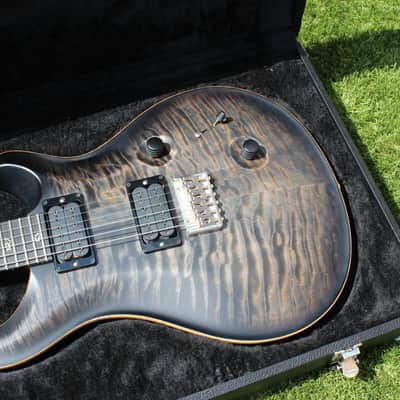 PRS Mark Holcomb USA Custom 24 Signature - Charcoal Burst 10 Top image 3