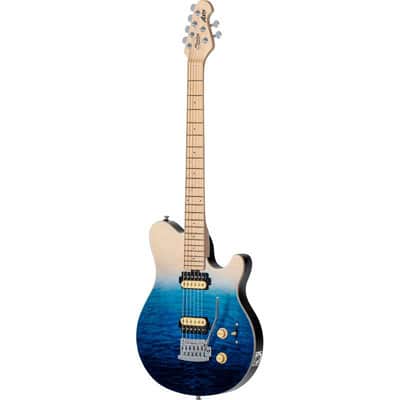 STERLING BY MUSIC MAN AX3QM-SPB-M1 Axis - Spectrum Blue image 4