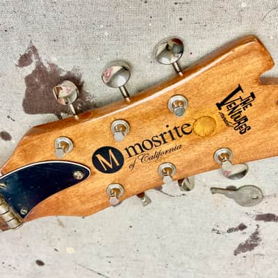 1964 Mosrite Ventures Body & Neck Husk Natural Refin-Vintage 1960's for Restoration image 6