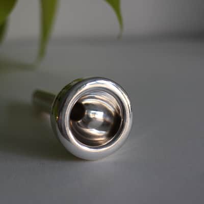 Alliance DC3 Large Shank Euphonium Mouthpiece - Silver Plated image 4