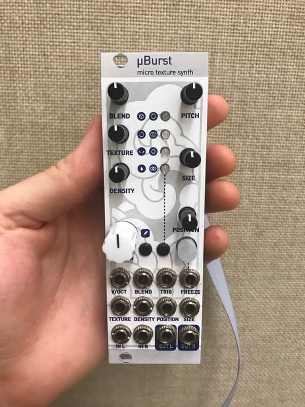 Mutable Instruments Clouds, 8 hp uburst + parasite firmware image 1