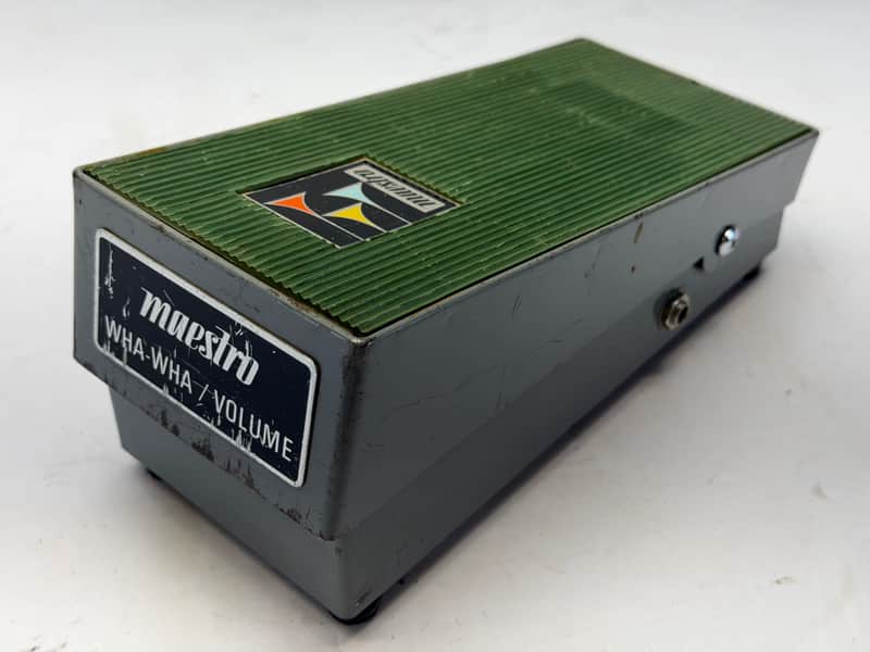 SERVICED Vintage 1968 Maestro WW-1 Wha-Wha Volume Wah (Farfisa) image 1