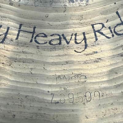 Paiste 20" Dry Heavy Ride - SN Z89500 - 2911,55g image 2
