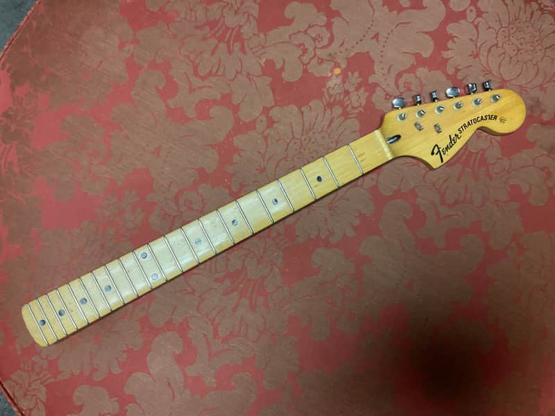 Vintage 1970s Fender Stratocaster Neck - Maple - image 1