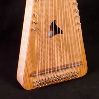 James Jones Two and Half Octave Alto Bowed Psaltery 7/8" w/ soft case #14 image 1