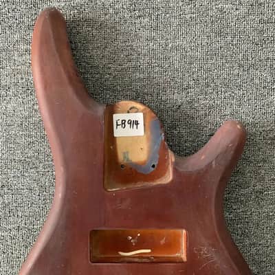 Unfinished Mahogany Jazz Bass Style Body for 4 or 5 String Build image 2