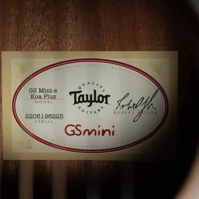 Taylor GS Mini-e Koa Plus Acoustic-Electric Guitar with Aerocase image 17