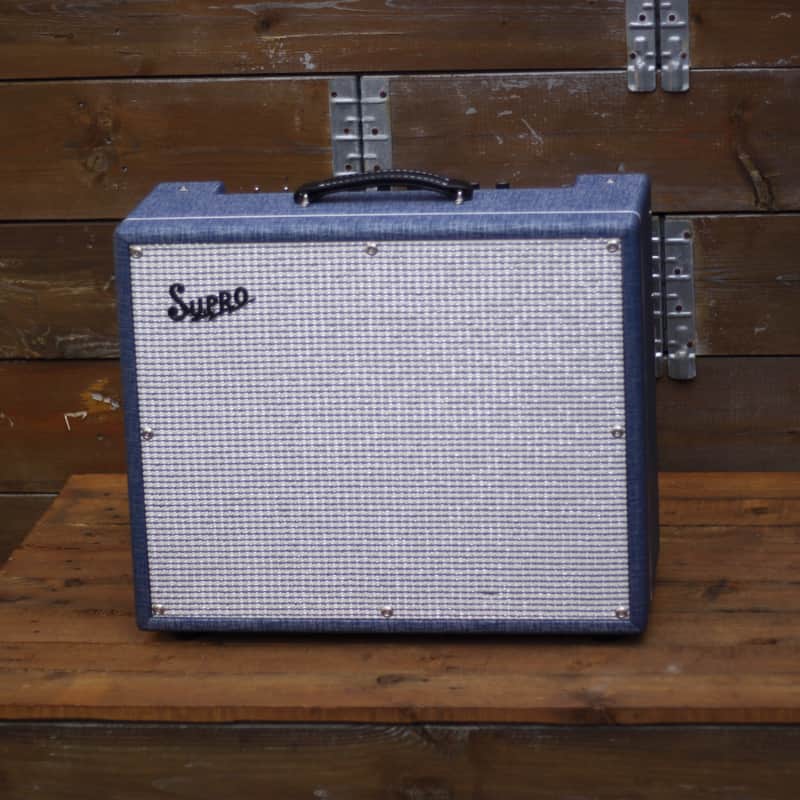 Supro Rythm Master 1675RT Euro 220V - Blue image 1