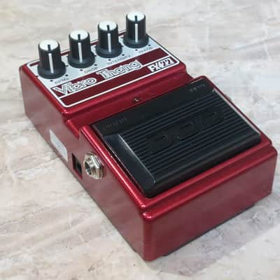DOD Vibrothang FX22 [NOS - New Old Stock, Complete with Box & Manual] 1st edition 1990 - Metallic Candy Red image 10