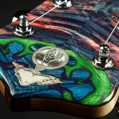 Alembic Further 6 Buckeye Burl - Resin Top image 9