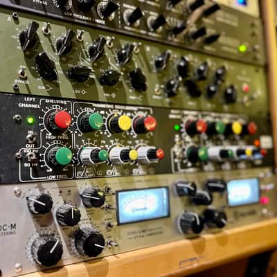 ITI ME-230 Parametric mastering equalizer stereo discrete analog EQ George Massenburg Burgess MacNeal Sontec image 3