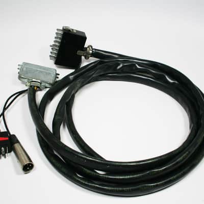Cinch P-324-CCT 24-pin / P-310-LAB 10-pin / 57-30500 50-pin connectors on 10 Ft Cable image 1
