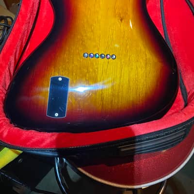 Rick Turner Electroline Standard 2023, Fabulous 3 Color Sunburst As~New Scott Walker Booster Circuit, Hardtail, 3 Turner Single Coil Fat Pickups!  You"ll Love this one! image 5