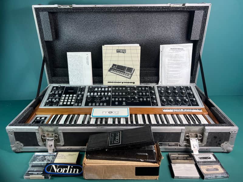 Moog Memorymoog Plus 1982 - 1985 Anvil Case w/ new foam “Serviced” image 1