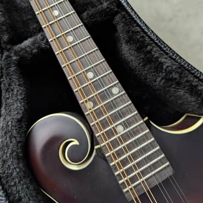 The Loar LM-310F-BRB Honey Creek F-Style Mandolin, w/case, setup, pic, gift choice, & shipping image 3