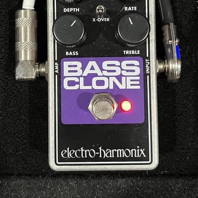 Electro-Harmonix Bass Clone Nano Analog Chorus 2016 - Present - Purple/Black image 2