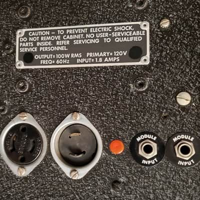 Kustom/Kasino B200  Bass Amp plus B200 module 1973 image 10