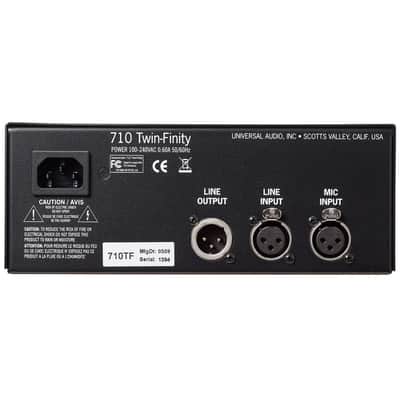 Universal Audio 710 Twin-Finity Microphone Preamp image 3