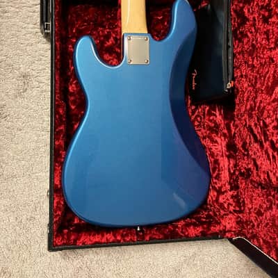 2017 Fender American Original 60s Precision Bass Lake Placid Blue Case Queen image 5