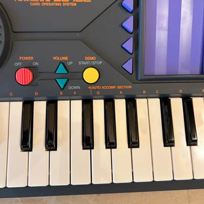 Yamaha PortaSound PSS-102 Electronic Keyboard 1991 rare with Card Reader System mini Synth Japan in box EC image 5