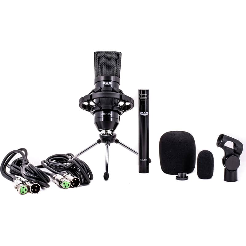CAD GXL1800SP Mic Collection with Large & Small Diaphargm Condenser Microphones image 1