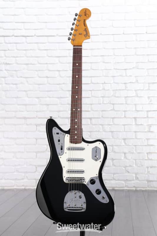 Fender Johnny Marr Signature Special Jaguar Electric Guitar - Black (JagJMRBkd1)