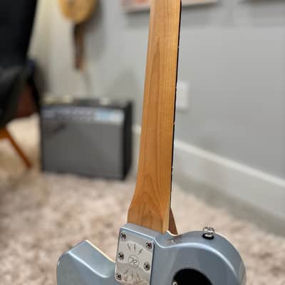 Reverend Double Agent OG 2020 - 2024 - Metallic Silver Freeze with White Pickguard image 7
