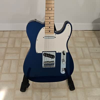 Fender Mexican Standard Swirl Telecaster Blue Swirl | Reverb