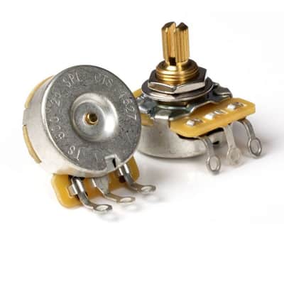 CTS 500k Audio/Log Pot, Split Shaft, Top-Routed Guitars