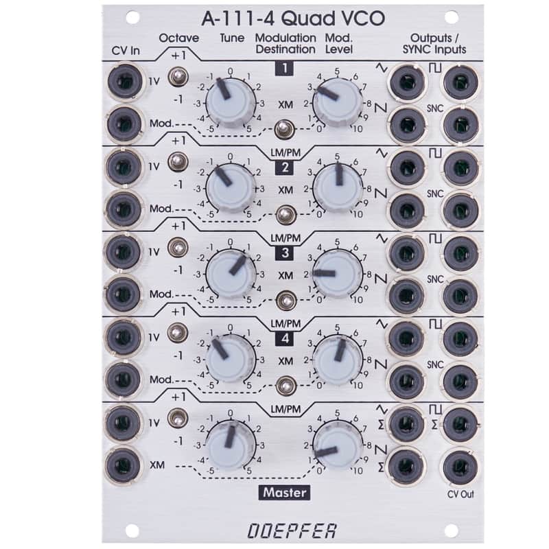 Doepfer - A-111-4: Quad Precision VCO [eurorack] image 1