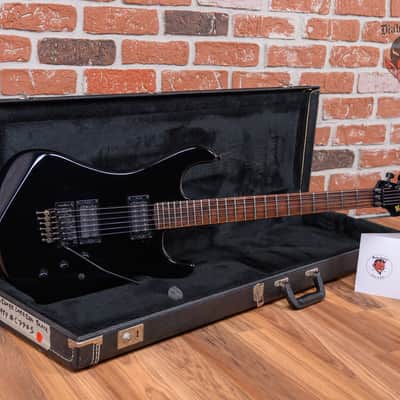 Kramer USA Pacer Carrera Black 1985 w/Hard Shell Case (Refin) image 2