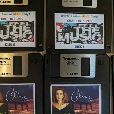 Midi Songs Floppy Disk Collection image 5
