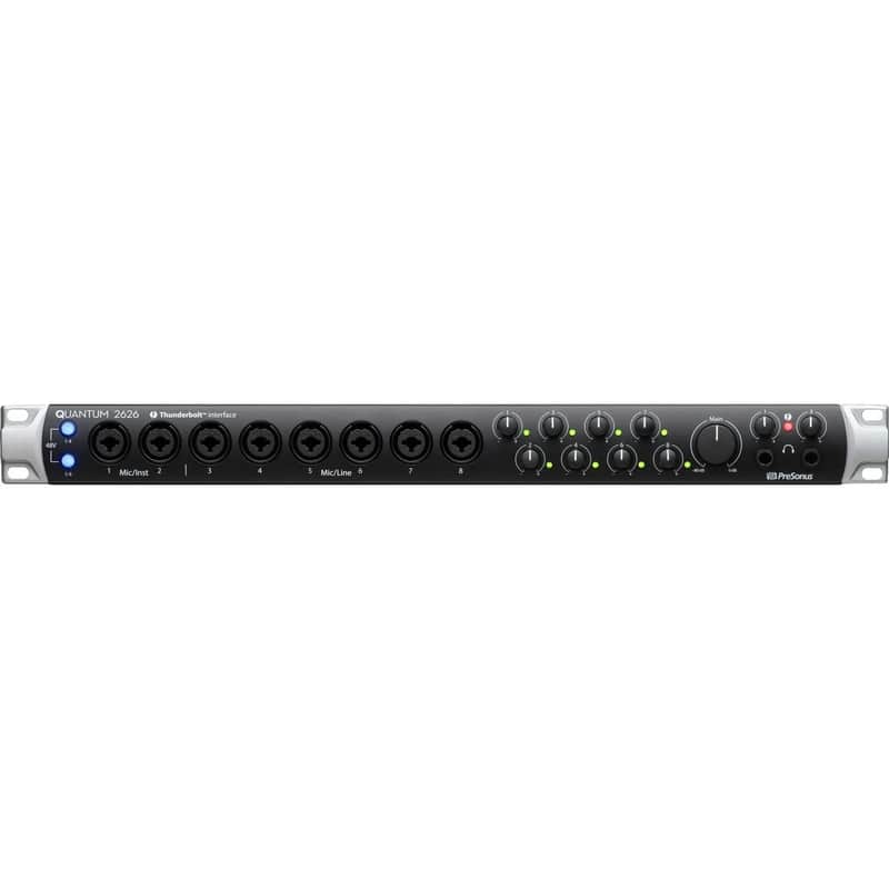 PreSonus Quantum 2626 26x26 Thunderbolt 3 Audio Interface - Sub 1ms Latency image 1