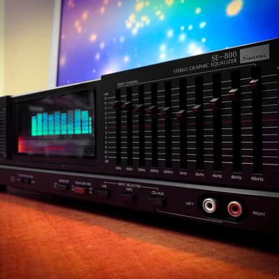 Sansui SE-800 🌈RaRe🌈 Vintage Stereo Graphic Equalizer | Reverb