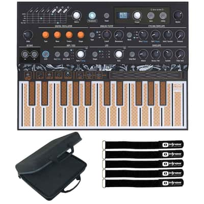 Arturia MicroFreak Hybrid Synthesizer with Padded Shell Carry Case