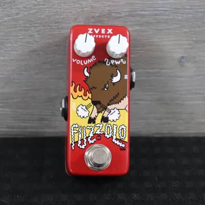 Zvex Fuzzolo Red Painted with Buffalo Graphic image 1