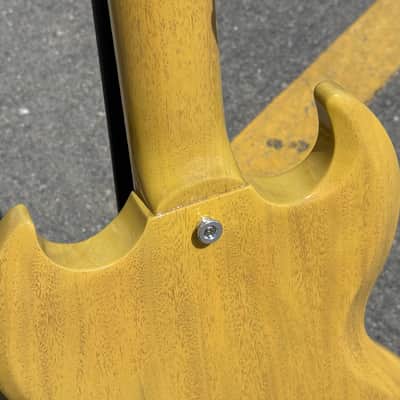 Gibson SG Standard '61 TV Yellow New Unplayed Auth Dlr 7lb3oz #241 image 3