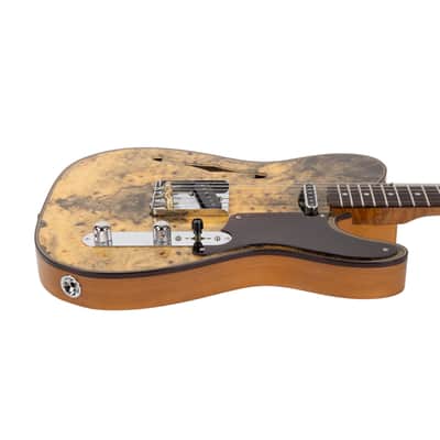 Fender Custom Shop Artisan Buckeye Double Esquire NOS - Aged Natural image 5