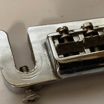 Leo Quan Badass Wrap Around Tailpiece Bridge Wraparound - Chrome image 2