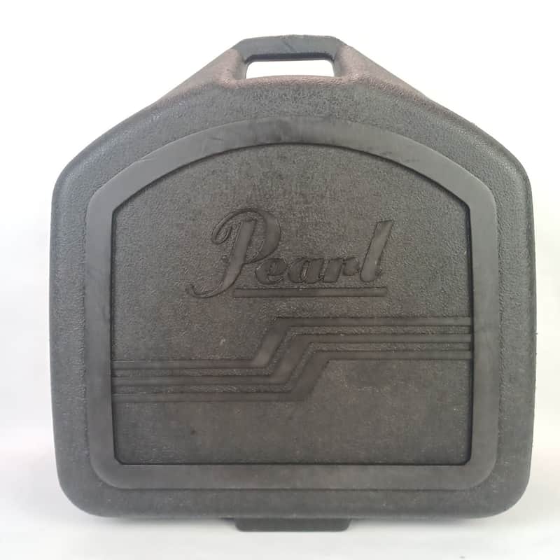 Pearl 5.5 x 14" Hard Shell Clamshell/UFO Molded Case Stick/Stand Section Vintage image 1