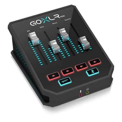TC GO XLR MINI Online Broadcast Mixer with USB/Audio Interface and Midas Preamp image 4