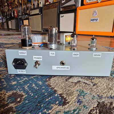 Hunter Amplifiers - The Keno Queenie - 5-watts Class A Handwired Tube Amp Head - Pink image 6