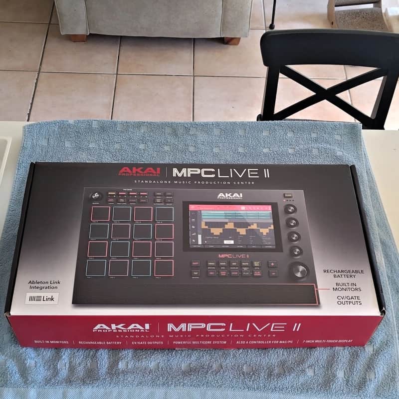 Akai MPC Live II Standalone Sampler / Sequencer 2020 - Present - Black image 1
