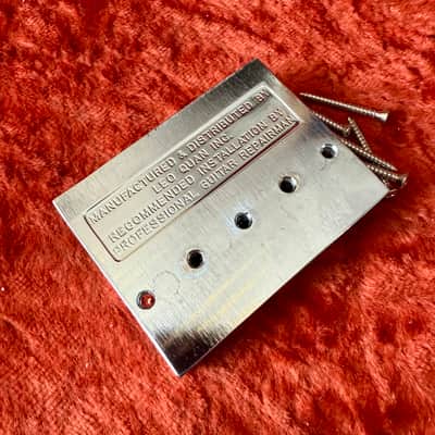 Leo Quan Badass II Bass Bridge - Chrome original USA fender precision jazz image 2