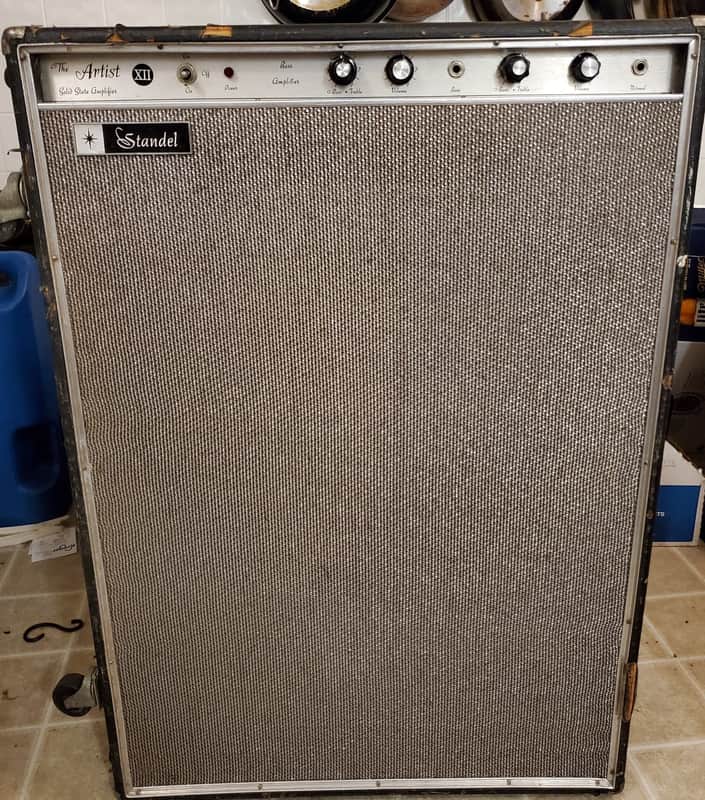 Vintage 1960's Standel "The Artist XII" A12B Dual Guitar/Bass 2x12 Amp image 1