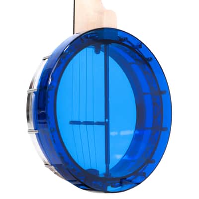 Gold Tone Little Gem (Sapphire): See-Through Banjo-Ukulele with Bag image 8